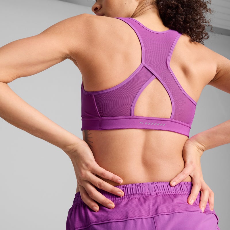 PUMA 4KEEPS RUN Womens Purple Sports Bra - Image 2